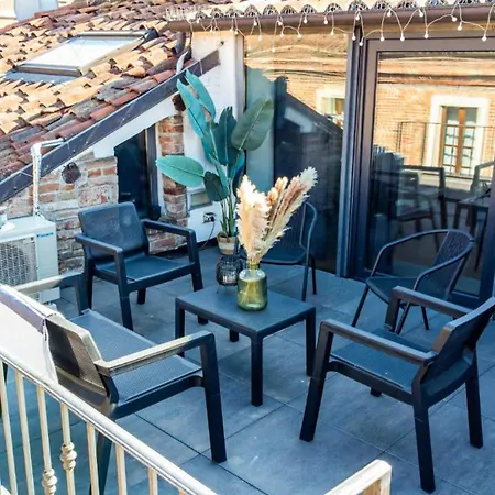 Piazza San Secondo-dimora Con Terrazza- Wi-fi E Ac * Asti